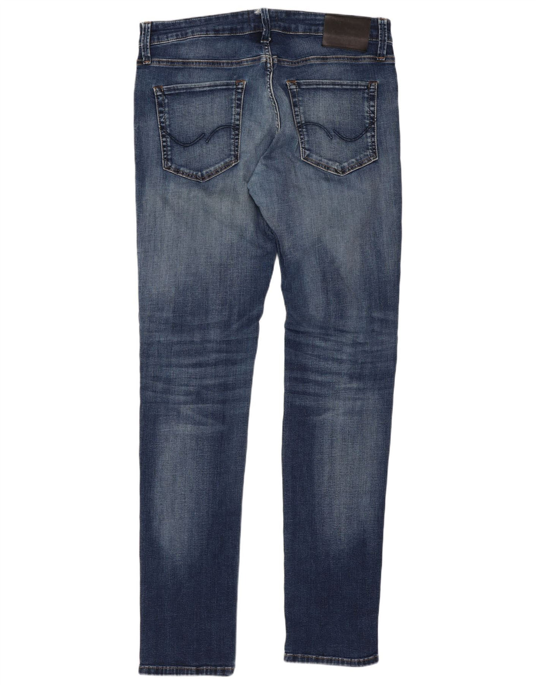 Jack & Jones Herren GLENN Slim Jeans W34 L34 Blaue Baumwolle