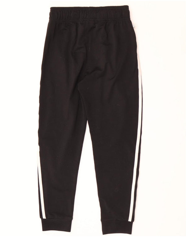 Adidas Jungen-Trainingshose, Jogginghose, 9–10 Jahre, schwarzes Polyester