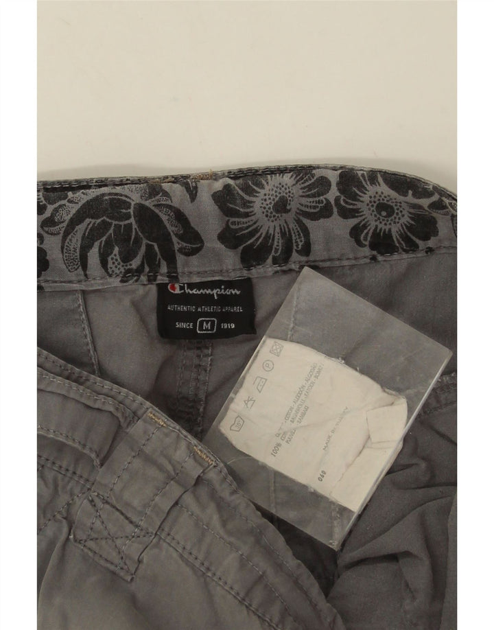 CHAMPION Herren Cargoshorts Medium W32 Grau Baumwolle