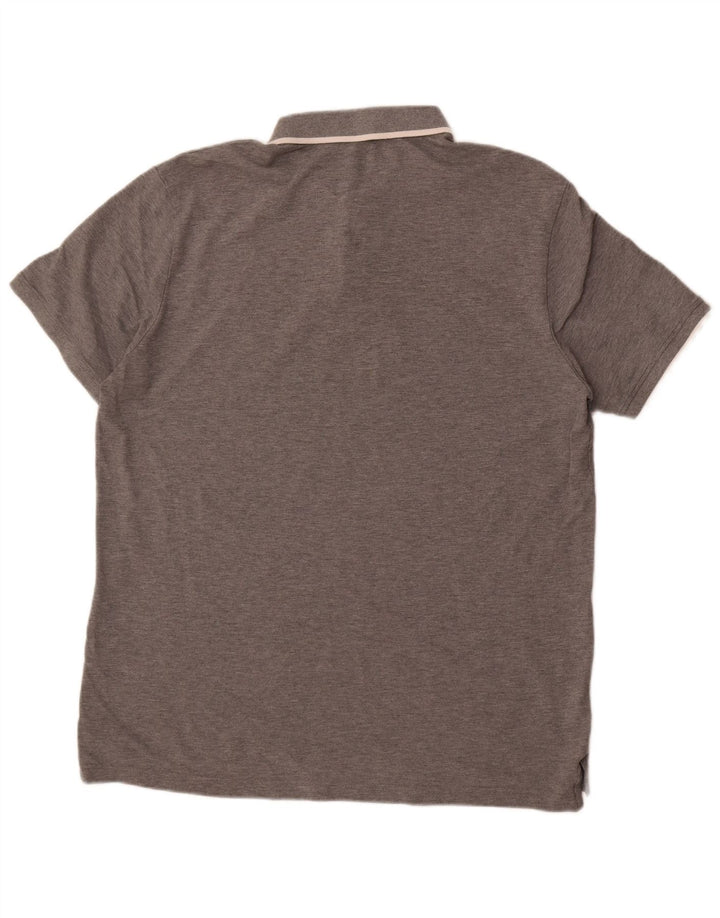 Puma Herren Poloshirt XL Grau meliert