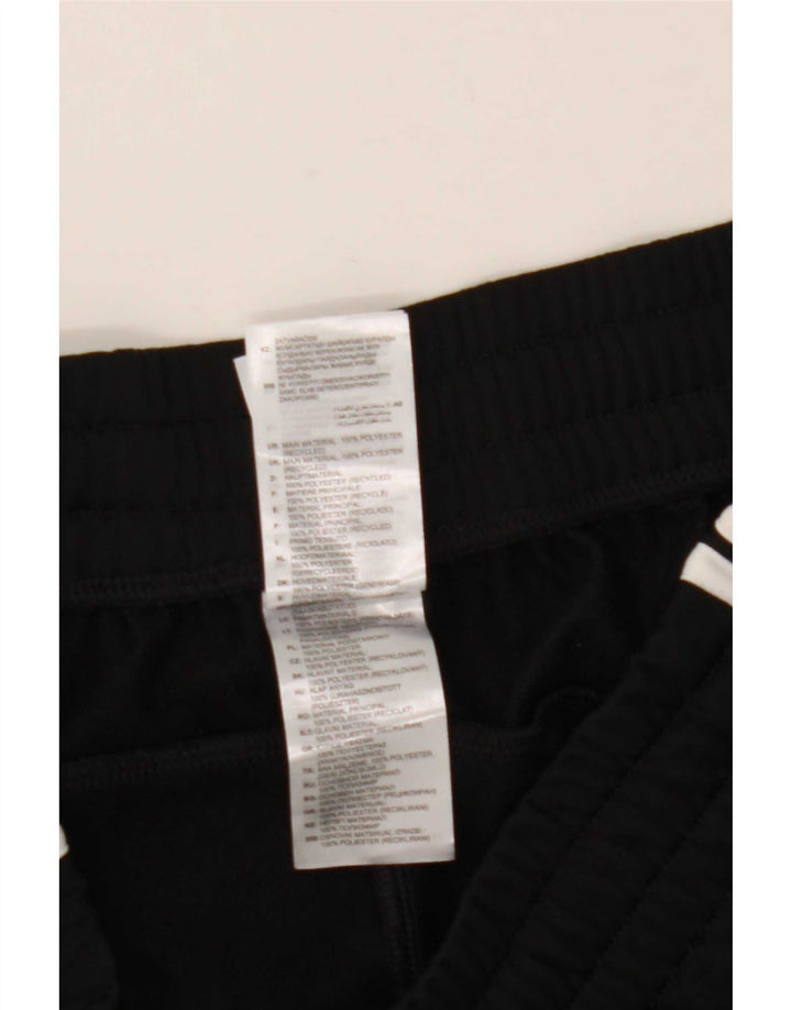 Adidas Damen-Trainingshose UK 12/14 Mittelschwarzes Polyester