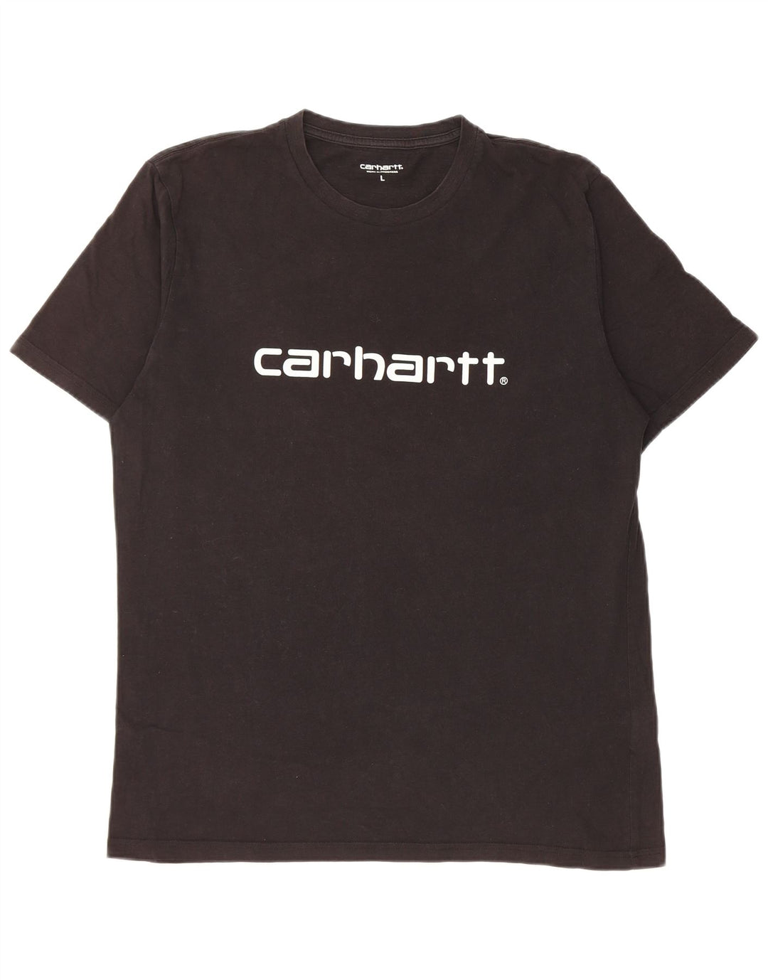 Carhartt Herren-T-Shirt mit Grafik, groß, aus schwarzer Baumwolle