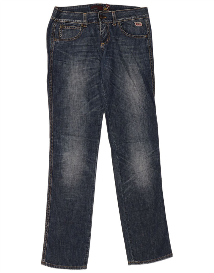 Roy Rogers Damen Straight Jeans W26 L33 Blau