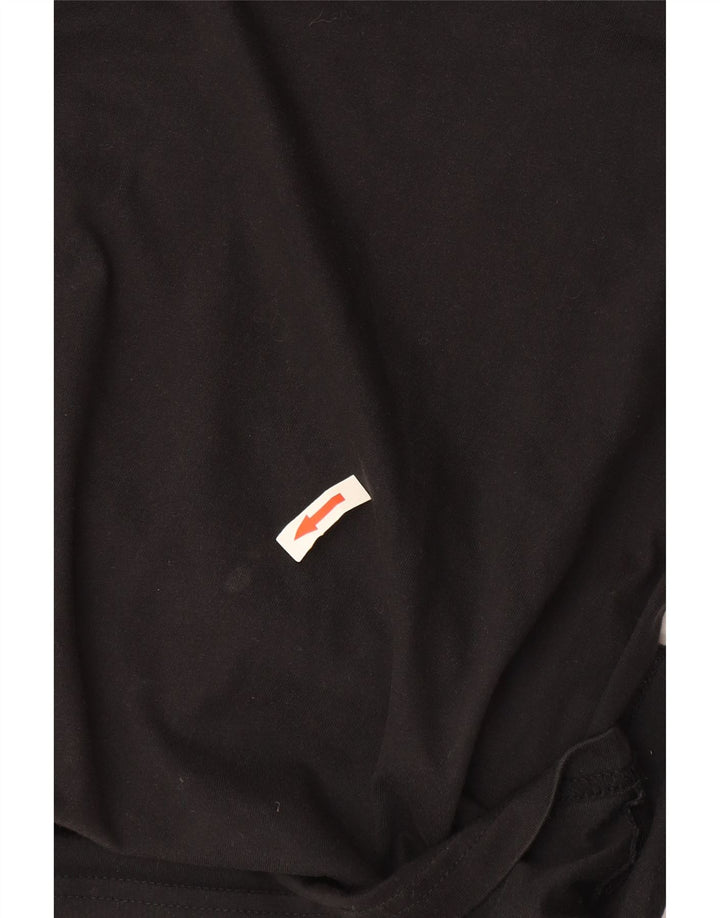 Adidas Herren Climalite T-Shirt Top Small Schwarz Baumwolle