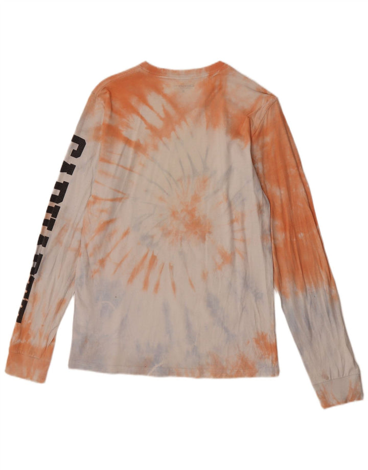 Carhartt Herren Grafik-Oberteil, langärmelig, klein, mehrfarbig, Batik-Baumwolle