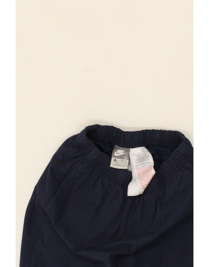 NIKE Girls Tracksuit Trousers 10-11 Years Medium  Navy Blue Polyester Vintage Nike and Second-Hand Nike from Messina Hembry 