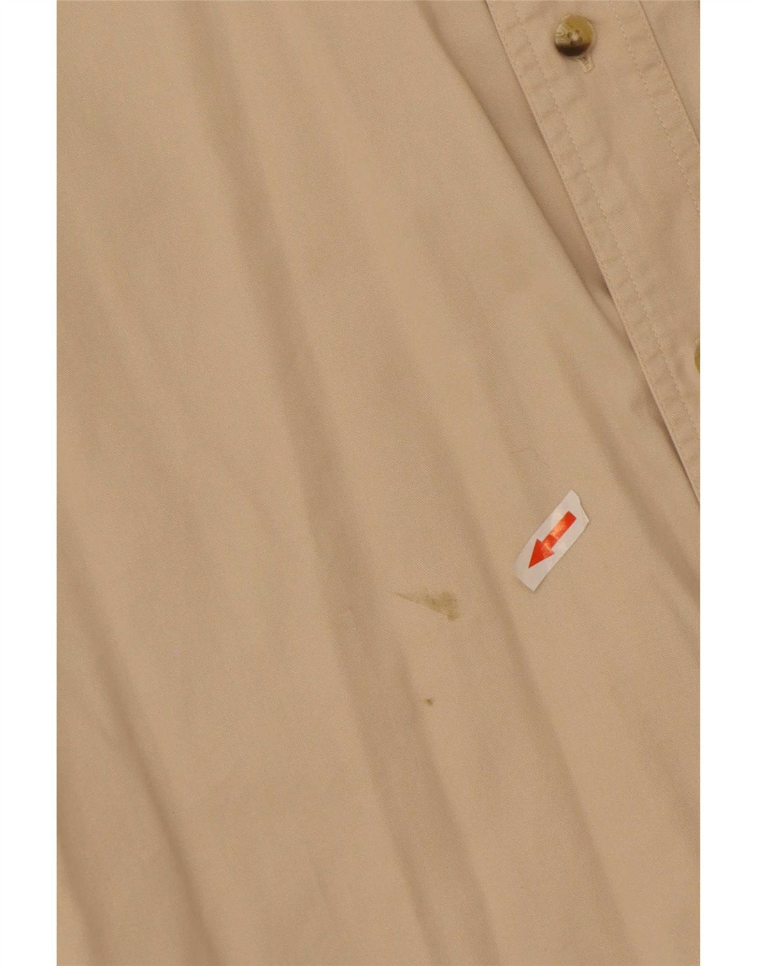 Timberland Herrenhemd Große Beige Baumwolle