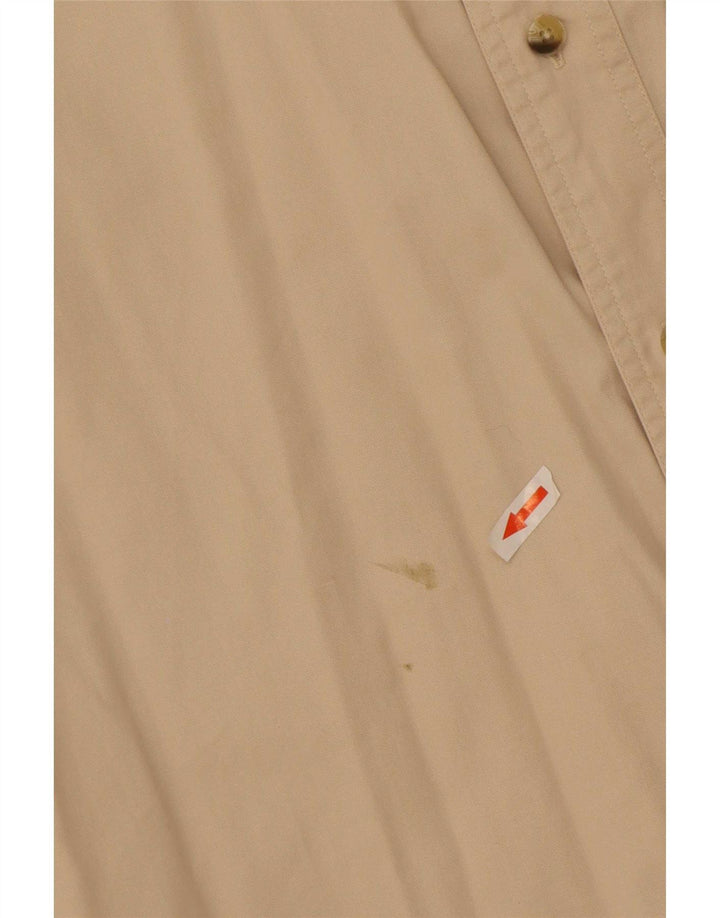 Timberland Herrenhemd Große Beige Baumwolle