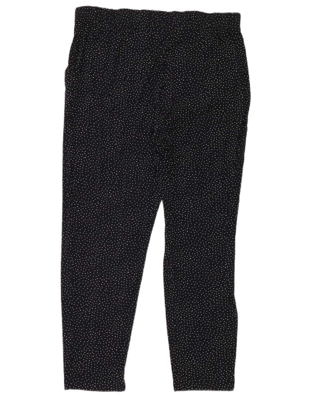 Marks & Spencer Damen Leggings UK 18 XL Marineblau gepunktete Viskose