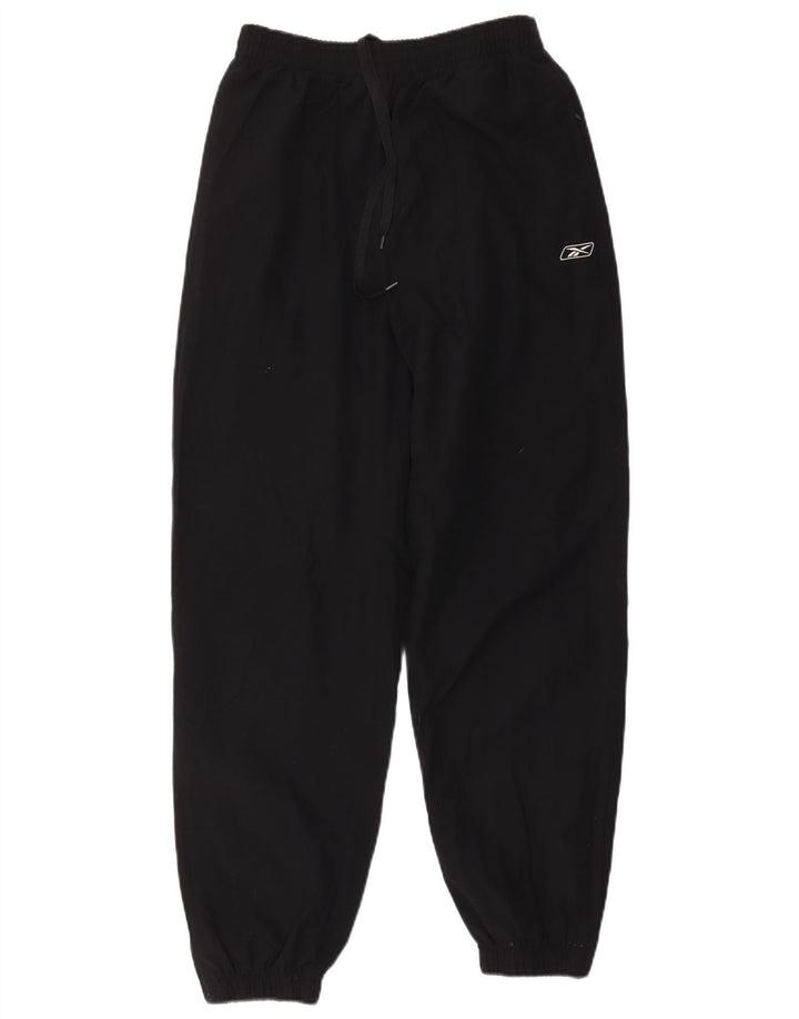 Reebok Herren-Trainingshose, Jogginghose, Größe S, Schwarz, Polyamid
