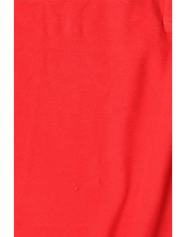 Fila Herren Poloshirt Große rote Baumwolle