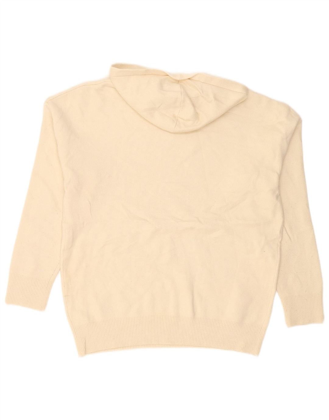 Zara Herren-Pullover mit Kapuze, Größe S, gebrochenes Weiß
