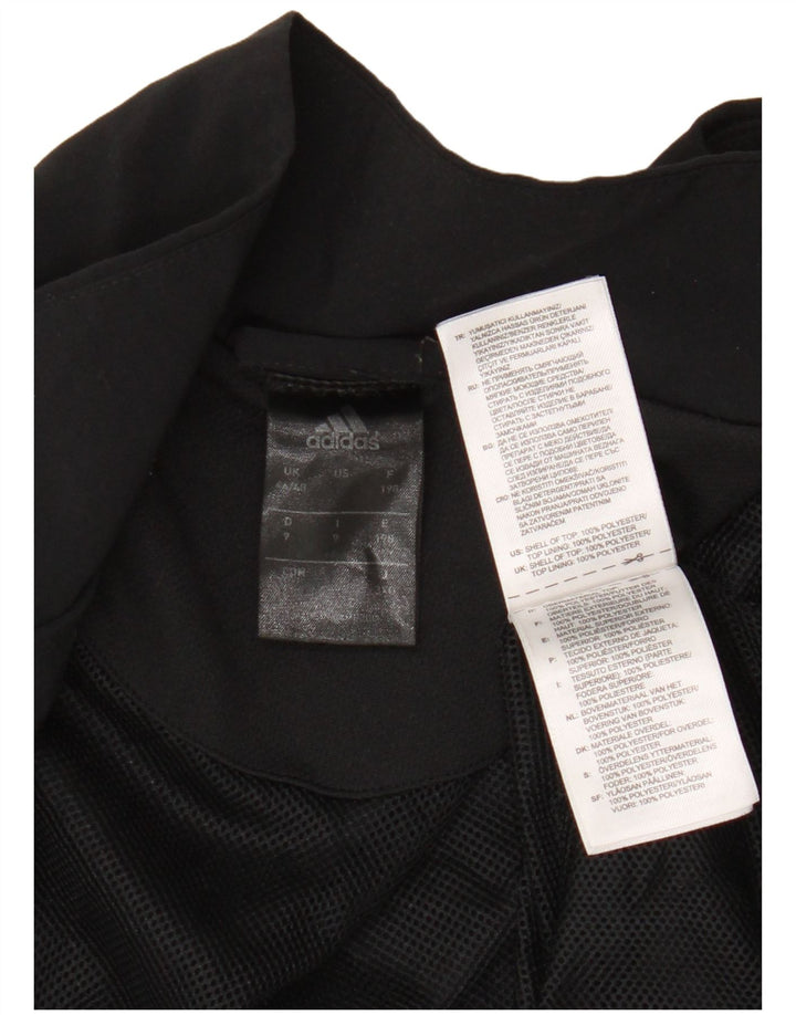 Adidas Herren Climalite Trainingsanzug Top Jacke UK 46/48 XL Schwarz Polyester
