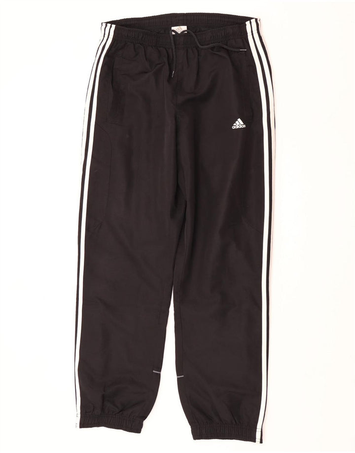Adidas Herren Trainingshose Jogger UK 40/42 Medium Schwarz Polyester
