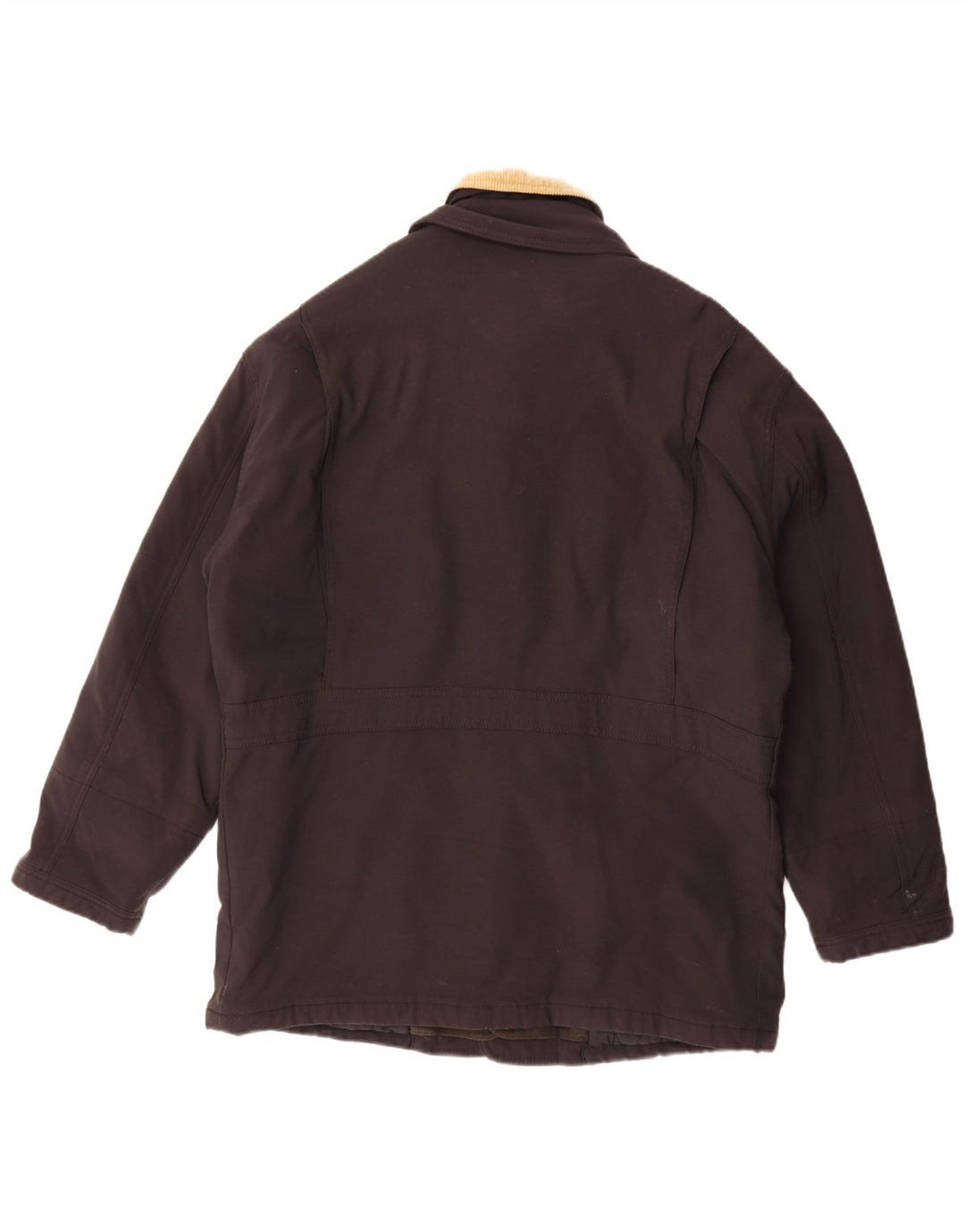 Fay Herren Wattierte Jacke UK 42 XL Schwarz