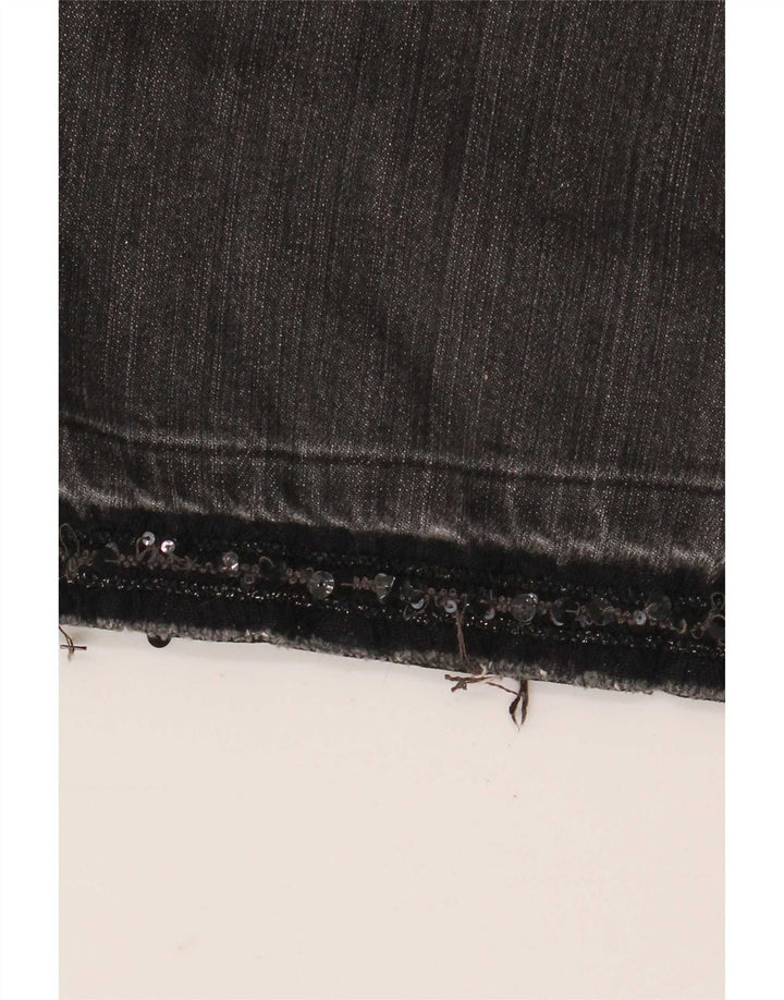 Lee Damen Desoto Bootcut Jeans W32 L33 Graue Baumwolle