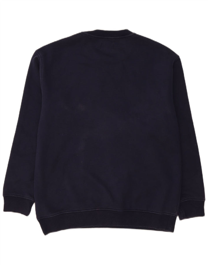 Tommy Hilfiger Herren-Sweatshirt-Pullover, groß, marineblau, Baumwolle