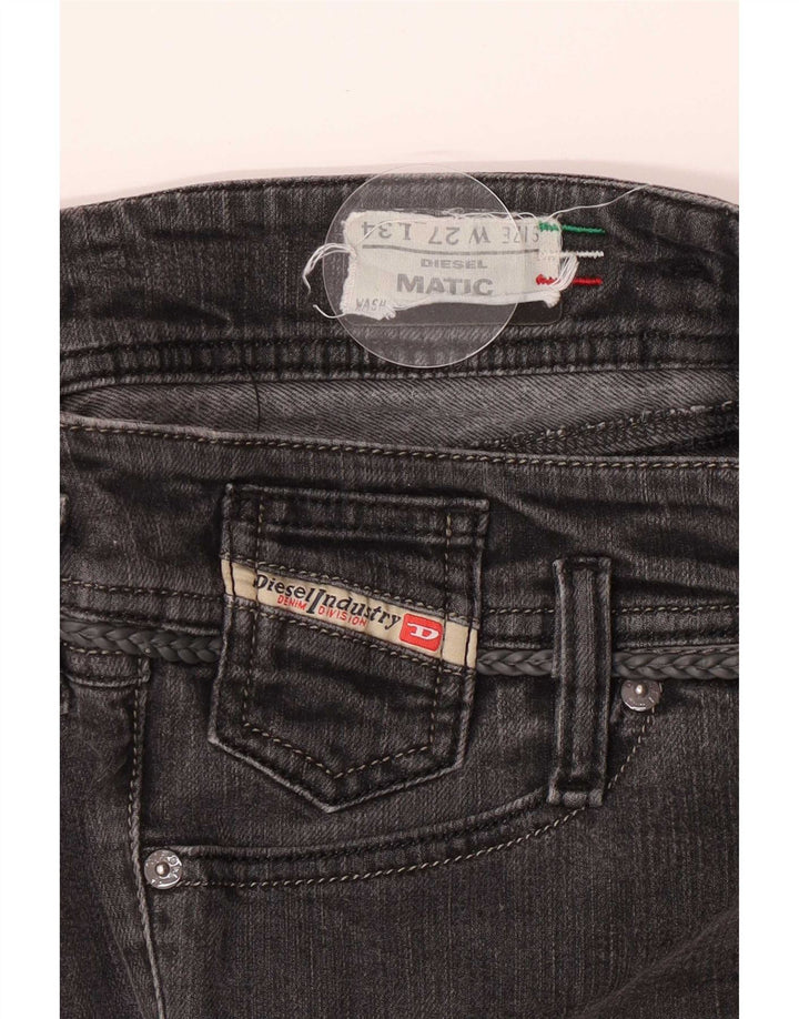 Diesel Damen Matic Skinny Jeans W27 L29 Grau