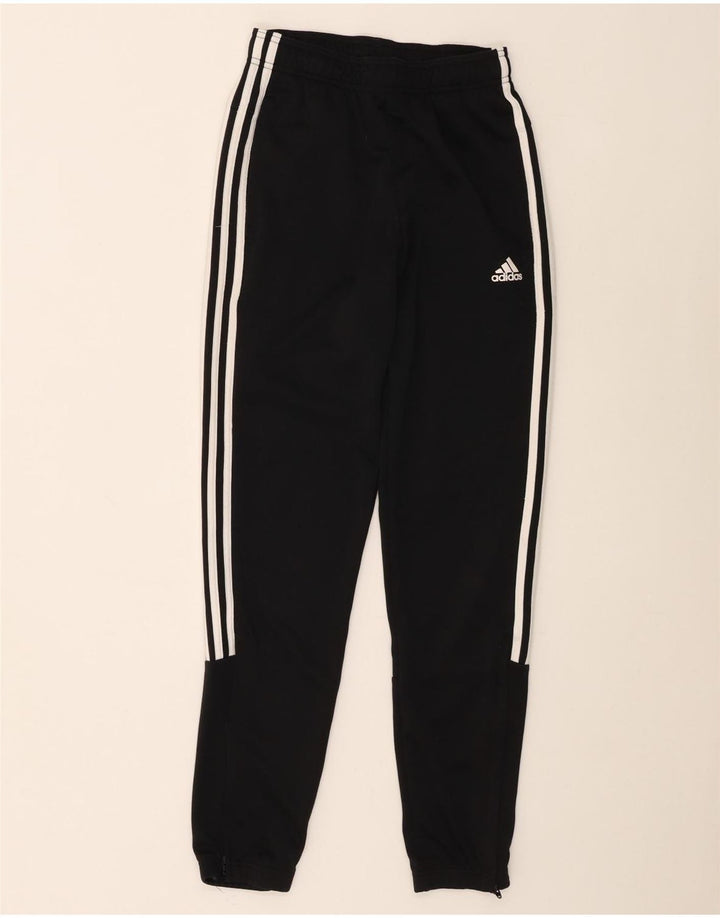 Adidas Damen Trainingshose Jogger UK 10 Small Schwarz Polyester