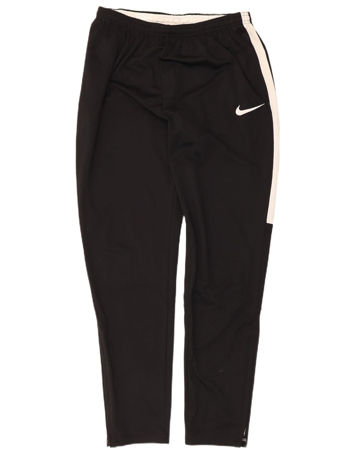 Nike Herren Dri Fit Trainingshose, groß, schwarzes Farbblock-Polyester
