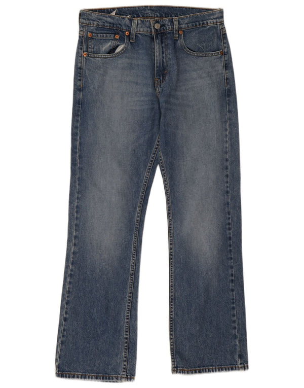 Levi's Herren 527 Slim Bootcut Jeans W32 L30 Blaue Baumwolle