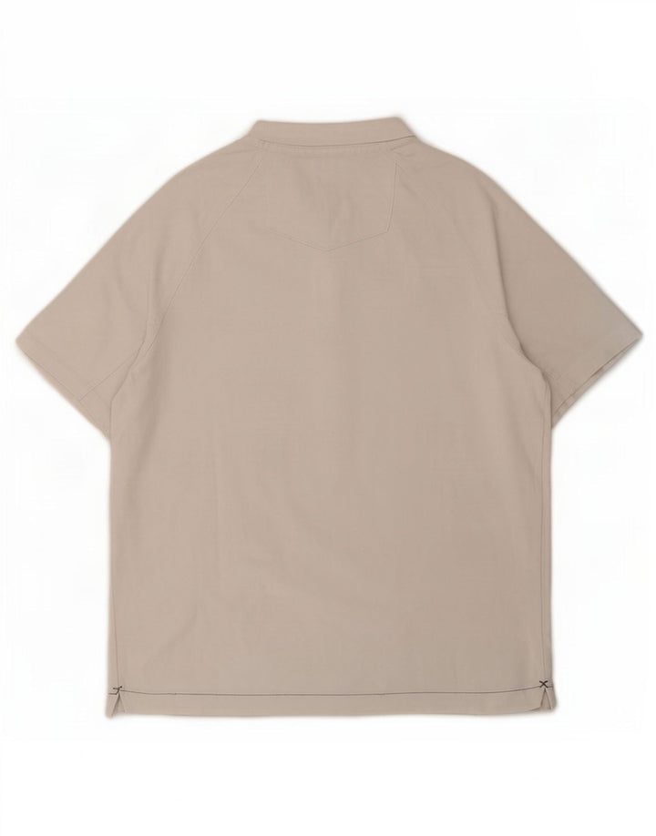 Fat Face Herren-T-Shirt aus mittelweißer Baumwolle