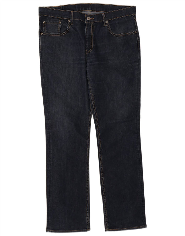 Levi's Damen 511 Slim Jeans W36 L32 Marineblau