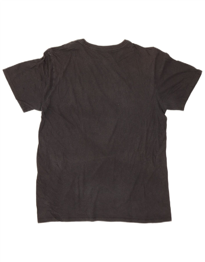 Nike Herren Tiger Woods Grafik-T-Shirt aus mittelschwarzer Baumwolle