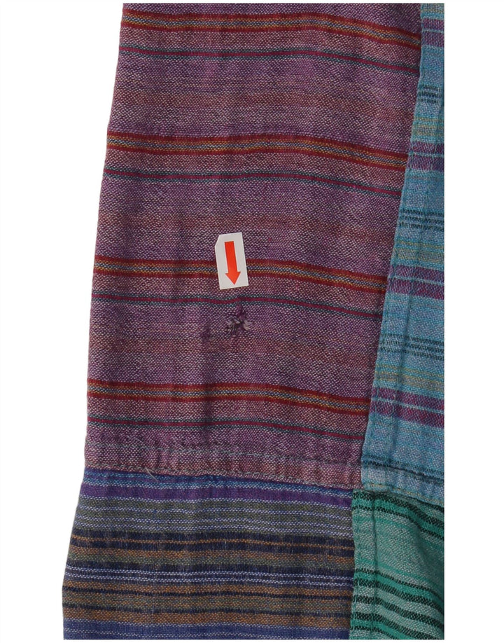 VINTAGE Damen Haremshose W30 L22 Mehrfarbiges Patchwork