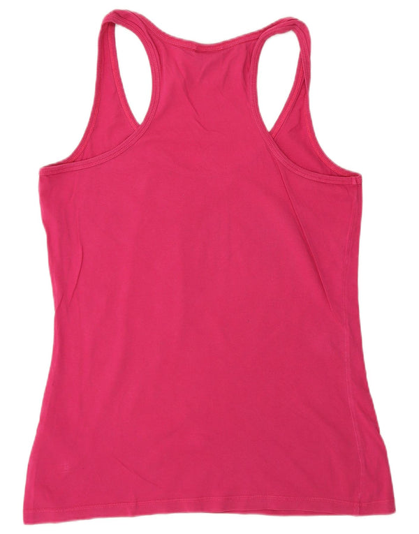 Diadora Womens Vest Top UK 14 Large Pink Cotton