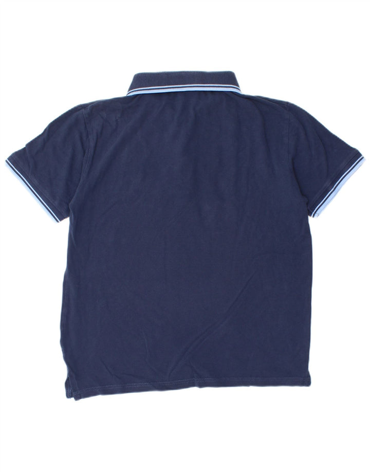 Lotto Herren Poloshirt Medium Marineblau gestreift
