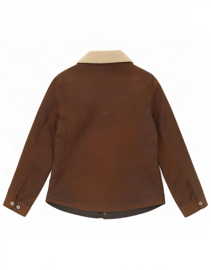 Barbour Damenjacke aus gewachster Baumwolle, Gr. 8, Braun