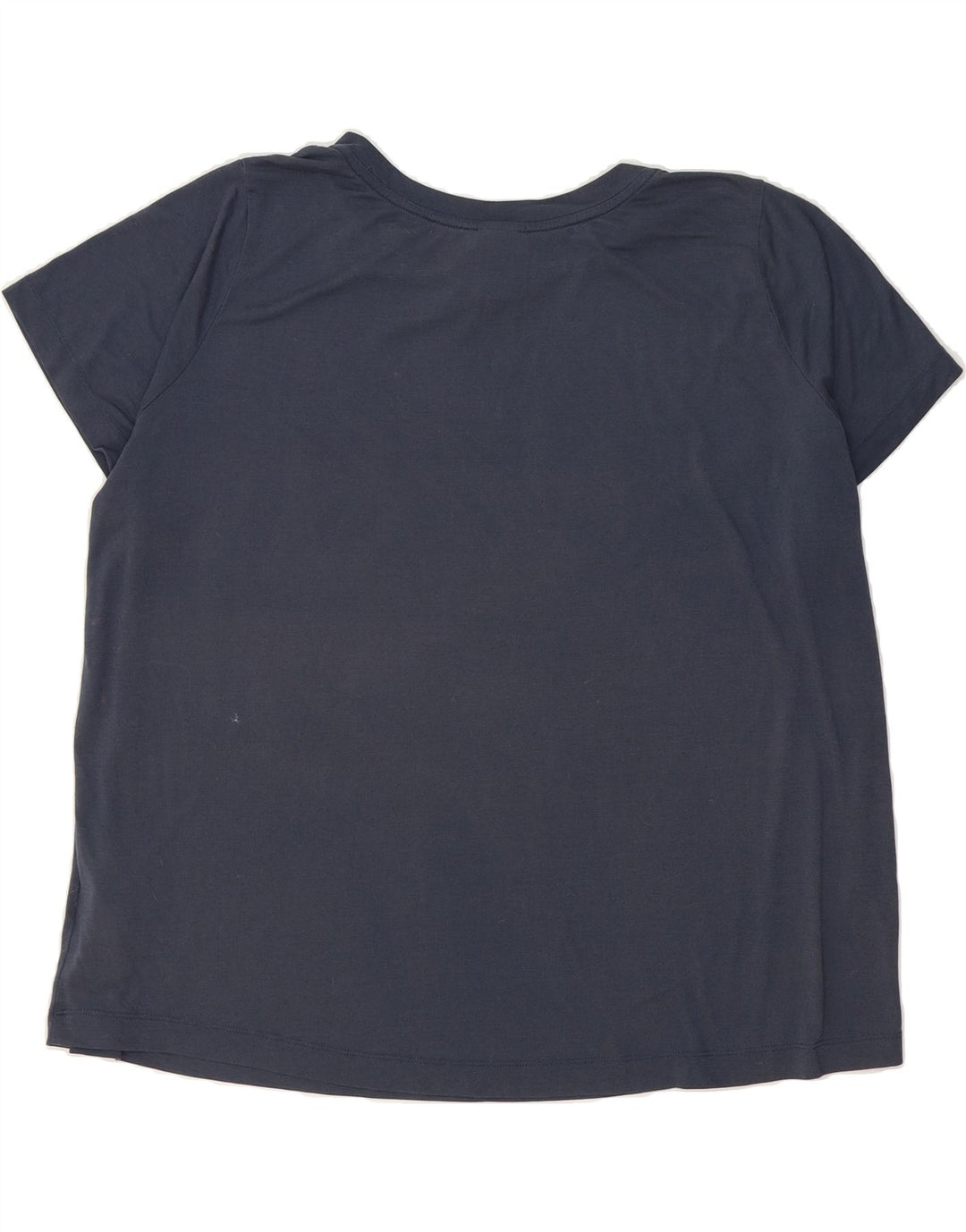 NIKE Womens Oversized Graphic T-Shirt Top UK 20 2XL Navy Blue Polyester Vintage Nike and Second-Hand Nike from Messina Hembry 