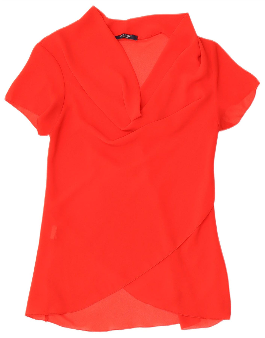 Libero Damen-Blusenoberteil, UK 10, Größe S, Rot, Polyester
