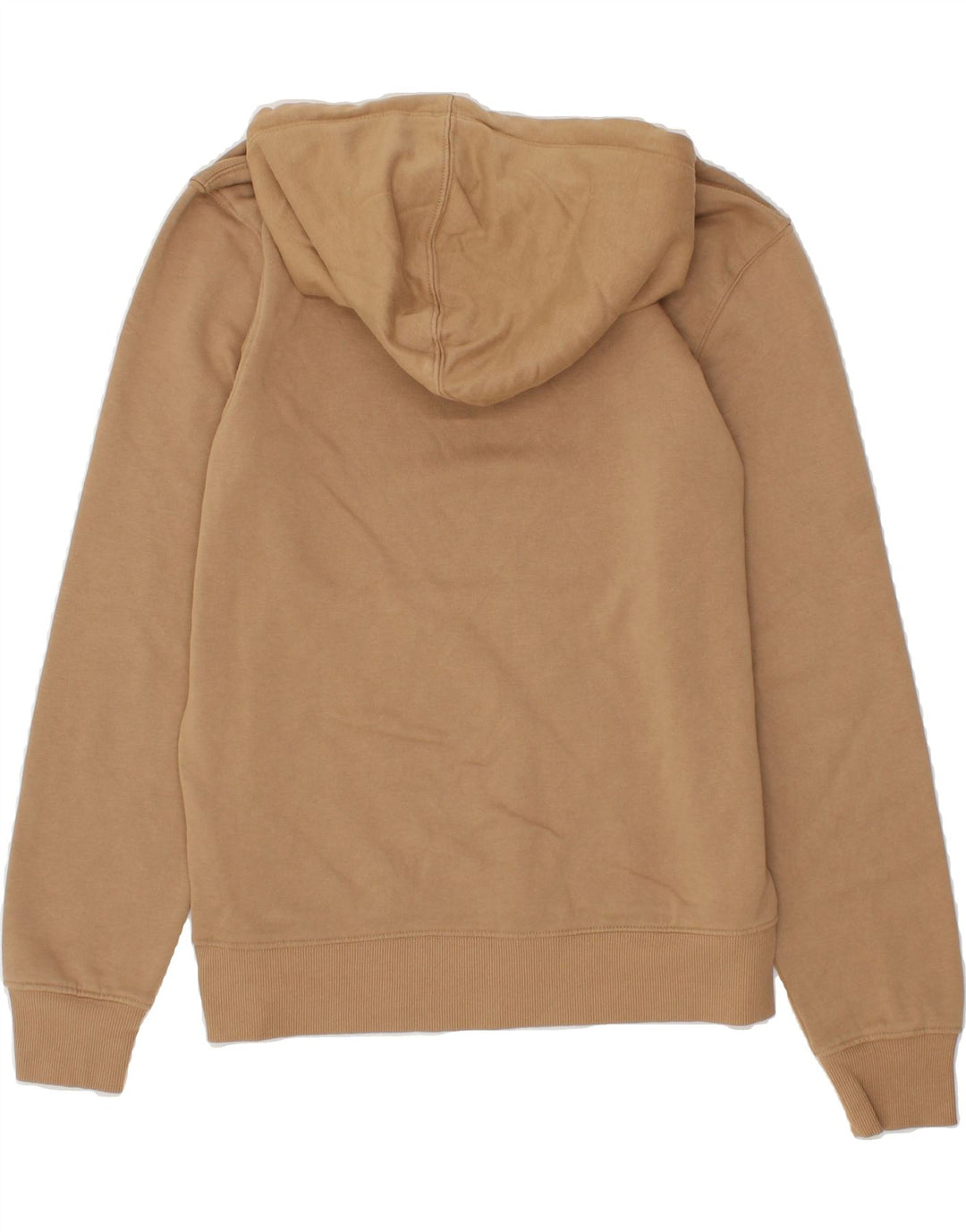 JACK & JONES Mens Graphic Hoodie Jumper Medium Beige Cotton Vintage Jack & Jones and Second-Hand Jack & Jones from Messina Hembry 