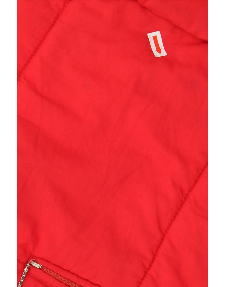 BRUGI Herren Wattierte Jacke IT 50 Large Rot Polyamid