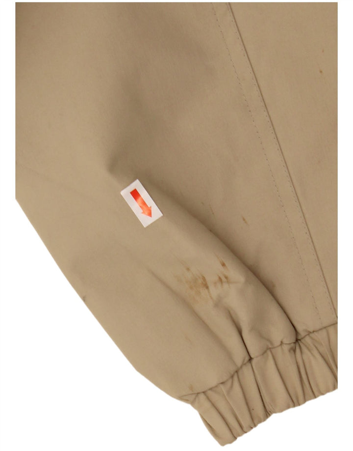 Asics Herren Bomberjacke UK 40 Large Beige Polyamid