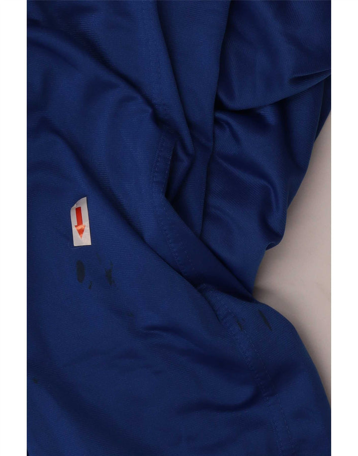 Givova Herren-Trainingsanzugoberteil mit Grafik, 5XL, blaues Farbblock-Polyester