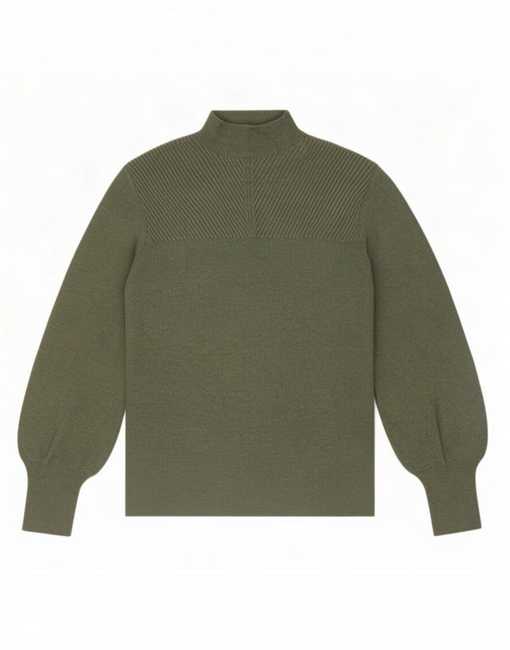 Marks & Spencer Rollkragenpullover für Damen, Gr. 14, Mittelgrün