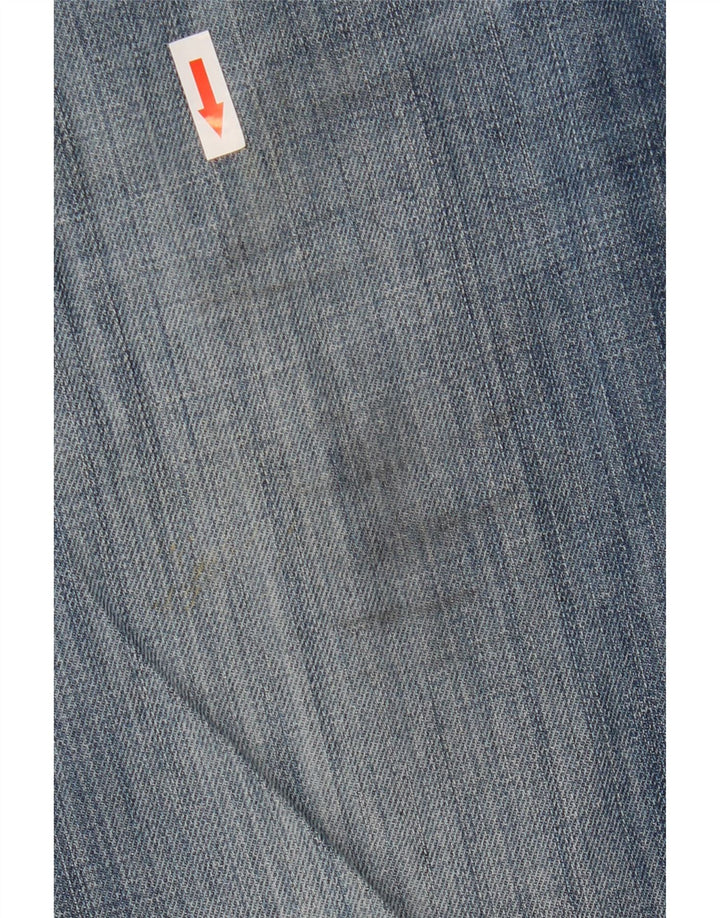 Lee Herren Knox Straight Jeans W38 L34 Blaue Baumwolle