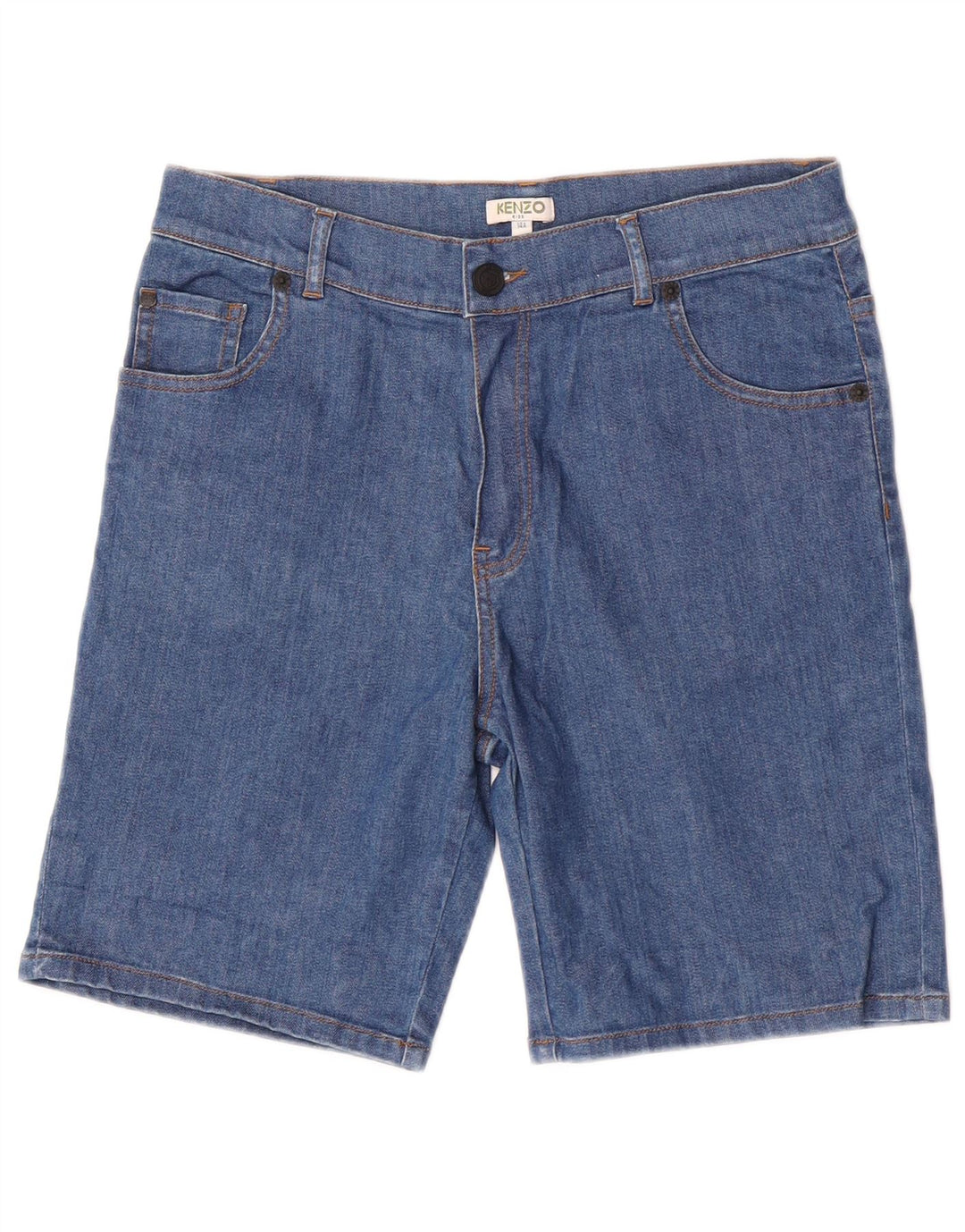 Kenzo Denim-Shorts für Jungen, 13–14 Jahre, W28, blaue Baumwolle