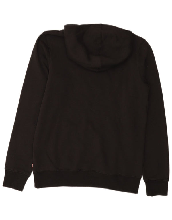 Levi's Jungen-Pullover mit grafischem Kapuzenpullover, 15–16 Jahre, schwarze Baumwolle