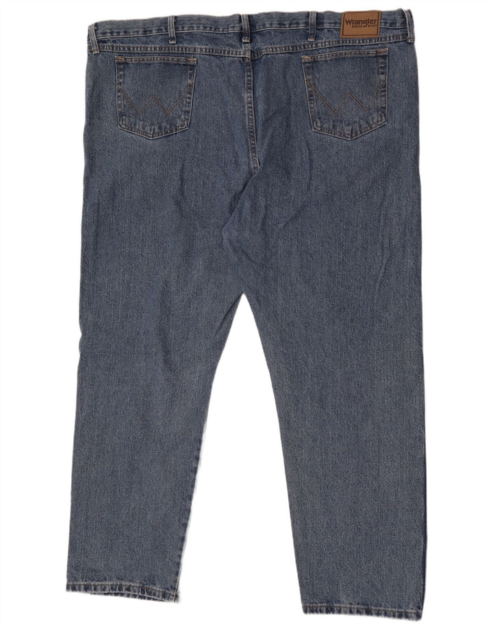 Wrangler Herren Straight Jeans W52 L32 Blau