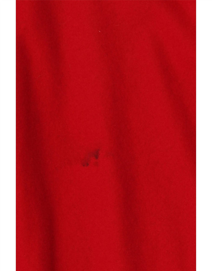 Vintage Damen A-Linie Rock W24 XS Rot