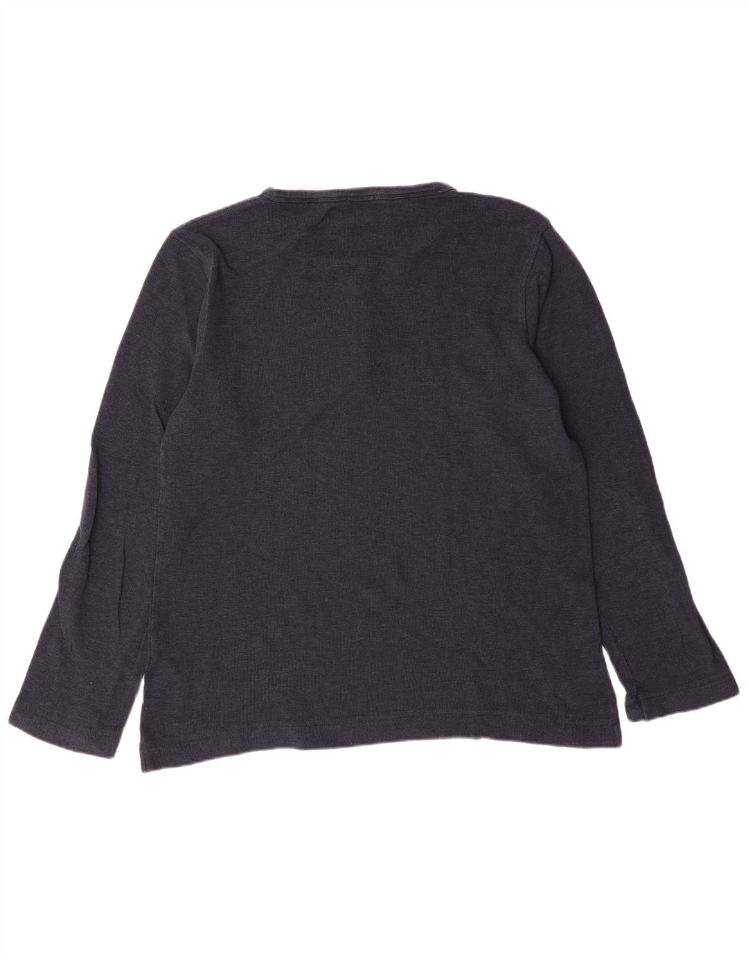 HUGO BOSS Herren Slim Fit Top Langarm 2XL Marineblau Baumwolle