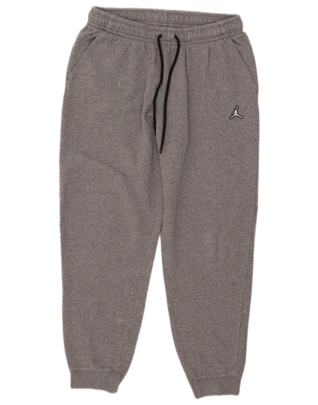 Jordan Herren-Trainingshose, Jogginghose, Größe L, Grau, Baumwolle