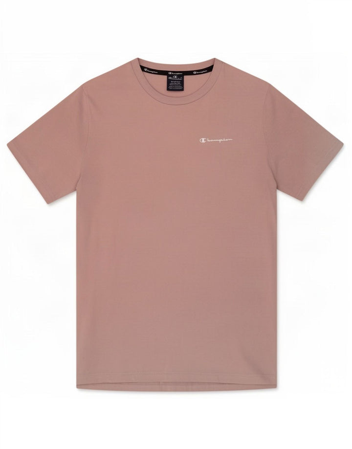 Champion Herren T-Shirt Top Mittelrosa Baumwolle