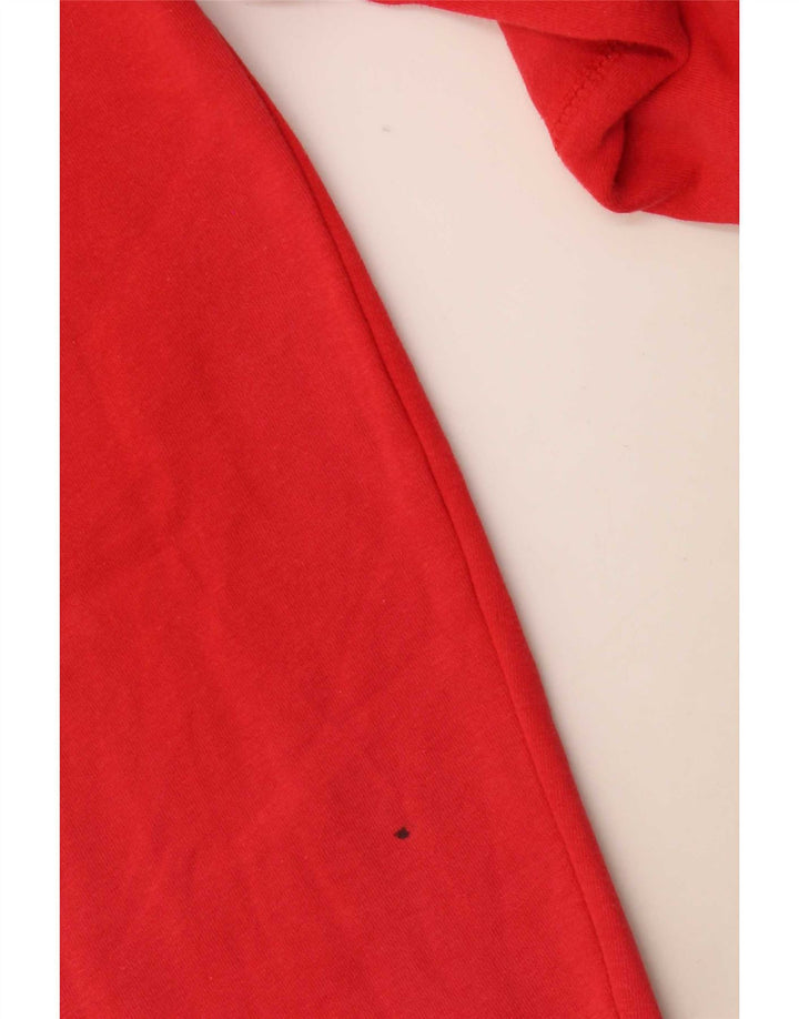 Champion Herren-Sweatshirt mit Grafik, Größe S, Rot, Baumwolle