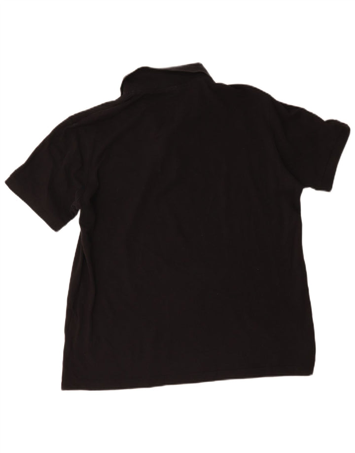 Diadora Herren Poloshirt XL Schwarz Baumwolle