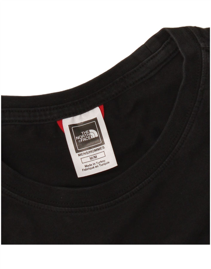The North Face Herren Grafik-T-Shirt-Oberteil Mittelschwarz